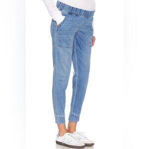Hatch Maternity Blue Jogger Pants